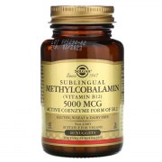 Заказать Solgar Methylcobalamin B-12 5000 мкг 60 пастилок