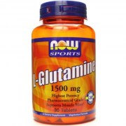 Заказать NOW L-Glutamine 1500 мг 90 таб
