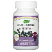 Заказать Nature's Way Sambucus Elderberry Kids 40 жев таб