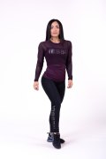 Заказать Nebbia Рашгард Flash-Mesh Longsleeve Shirt 664 (Бургундия)